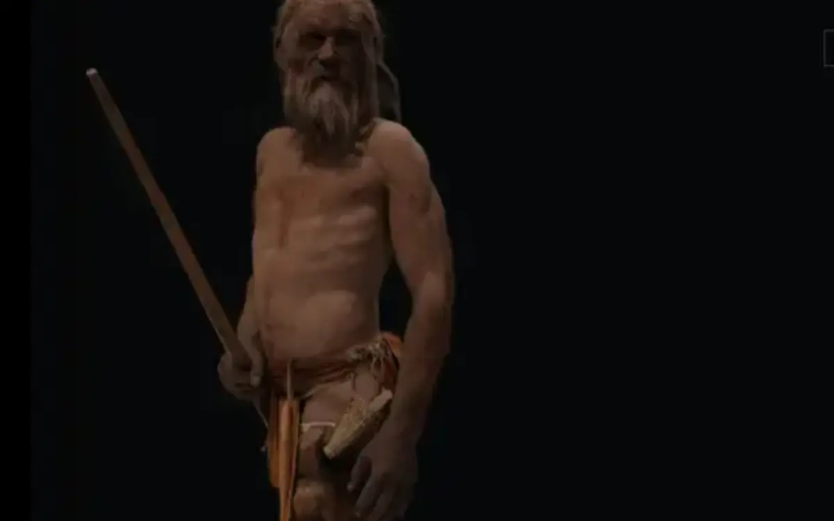 Ötzi the Iceman Gaussian splat capture